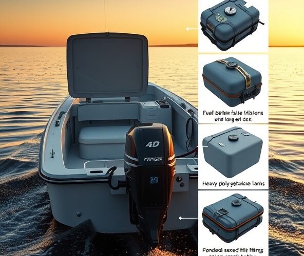 Jaki zbiornik paliwa do silnika zaburtowego wybrać na długie rejsy po Mazurach, aby zwiększyć zasięg i bezpieczeństwo łodzi?