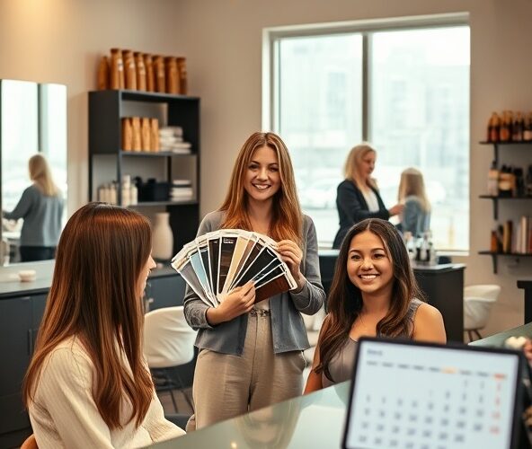 Jak zwiększyć rezerwacje na doczepiane włosy dla początkujących właścicieli salonów?