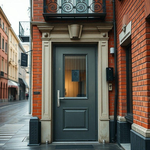 drzwi wejściowe łódź