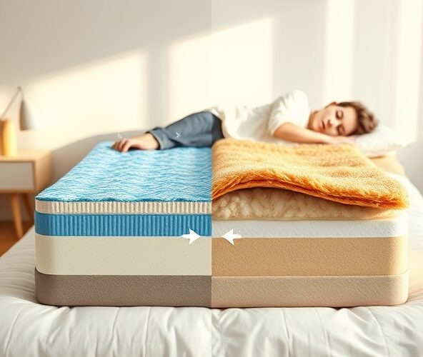 Jak materac cztery pory roku wpływa na oddychalność?