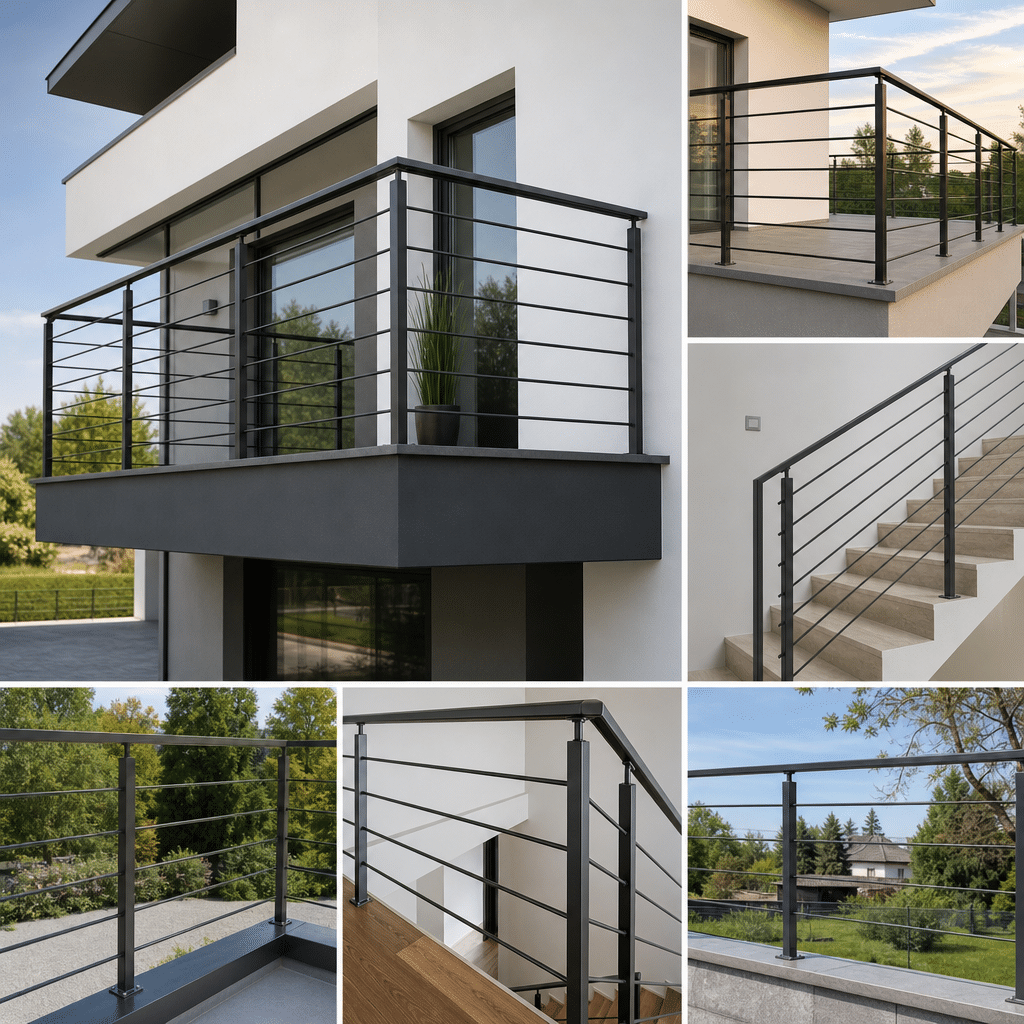 balustrady stalowe