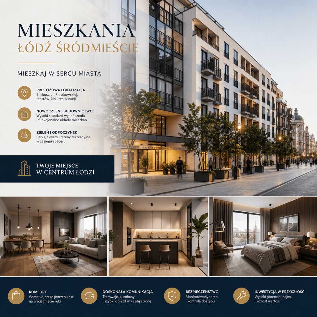 mieszkania łódź śródmieście